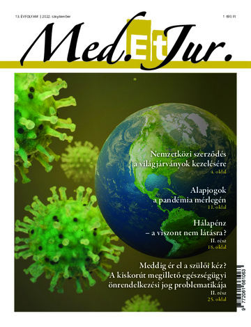 MED. et JUR. 13. évfolyam 3. szám