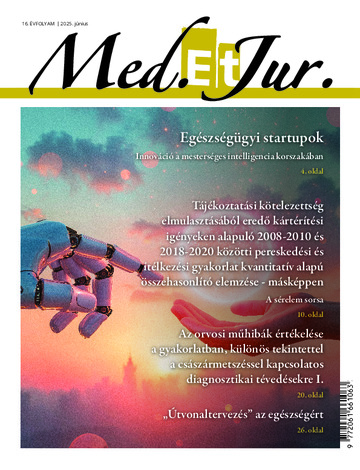 MED. et JUR. 16. évfolyam 2. szám