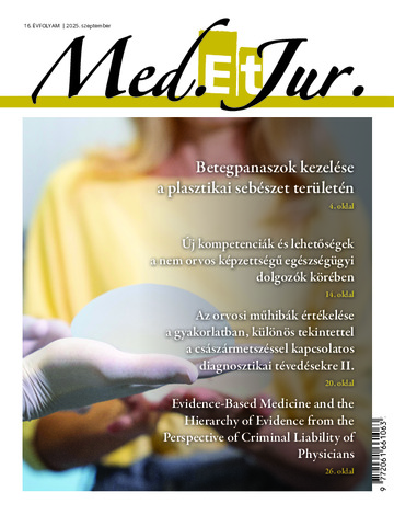 MED. et JUR. 16. évfolyam 3. szám